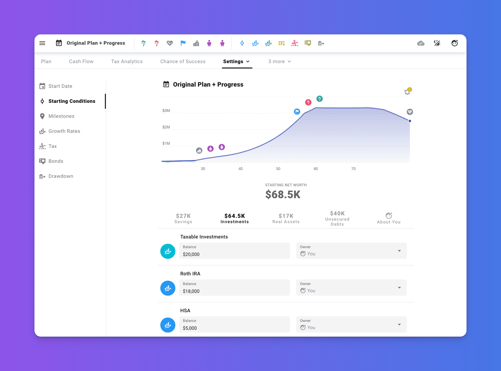 Custom Starting Conditions